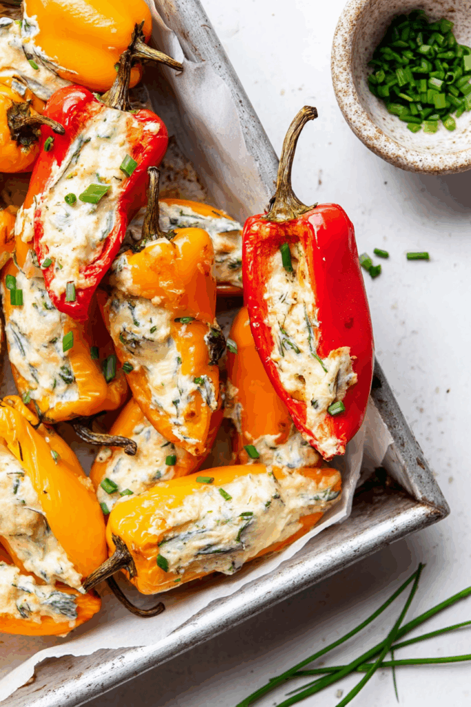 The Best Cream Cheese–Filled Mini Sweet Peppers The Best Cream Cheese–Filled Mini Sweet Peppers