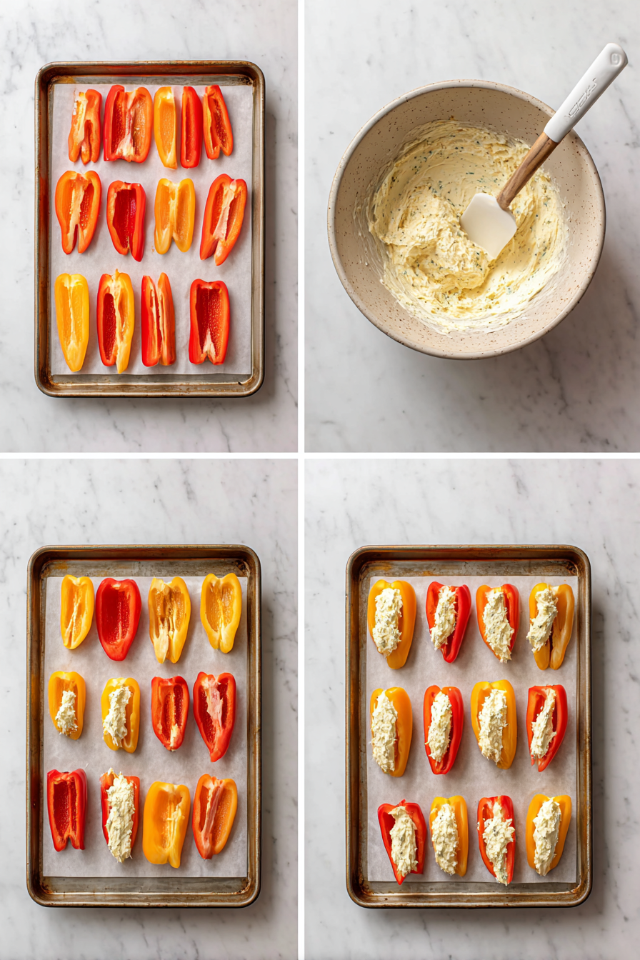 The Best Cream Cheese–Filled Mini Sweet Peppers The Best Cream Cheese–Filled Mini Sweet Peppers