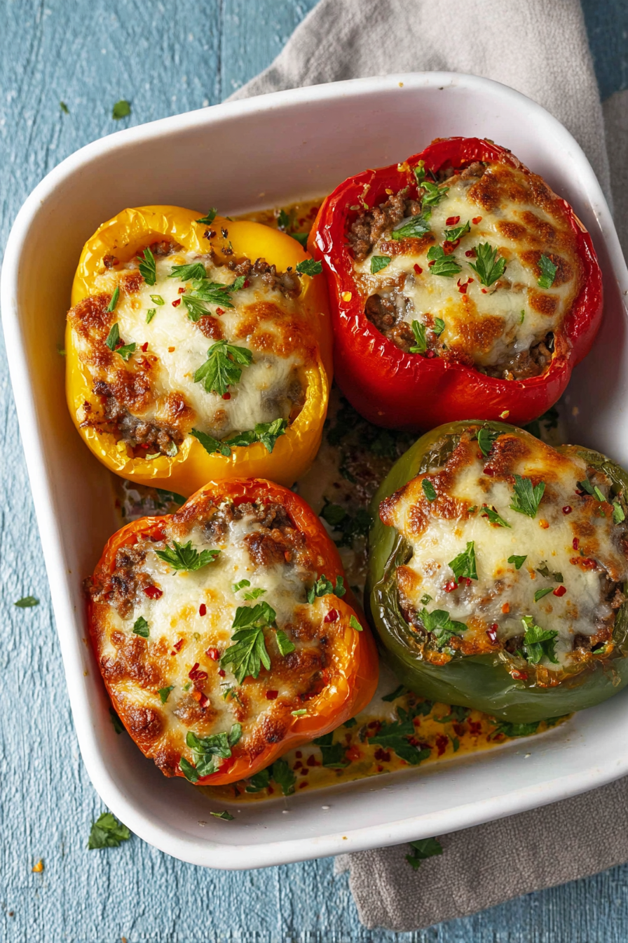 The Best Old-School Stuffed Bell Peppers
