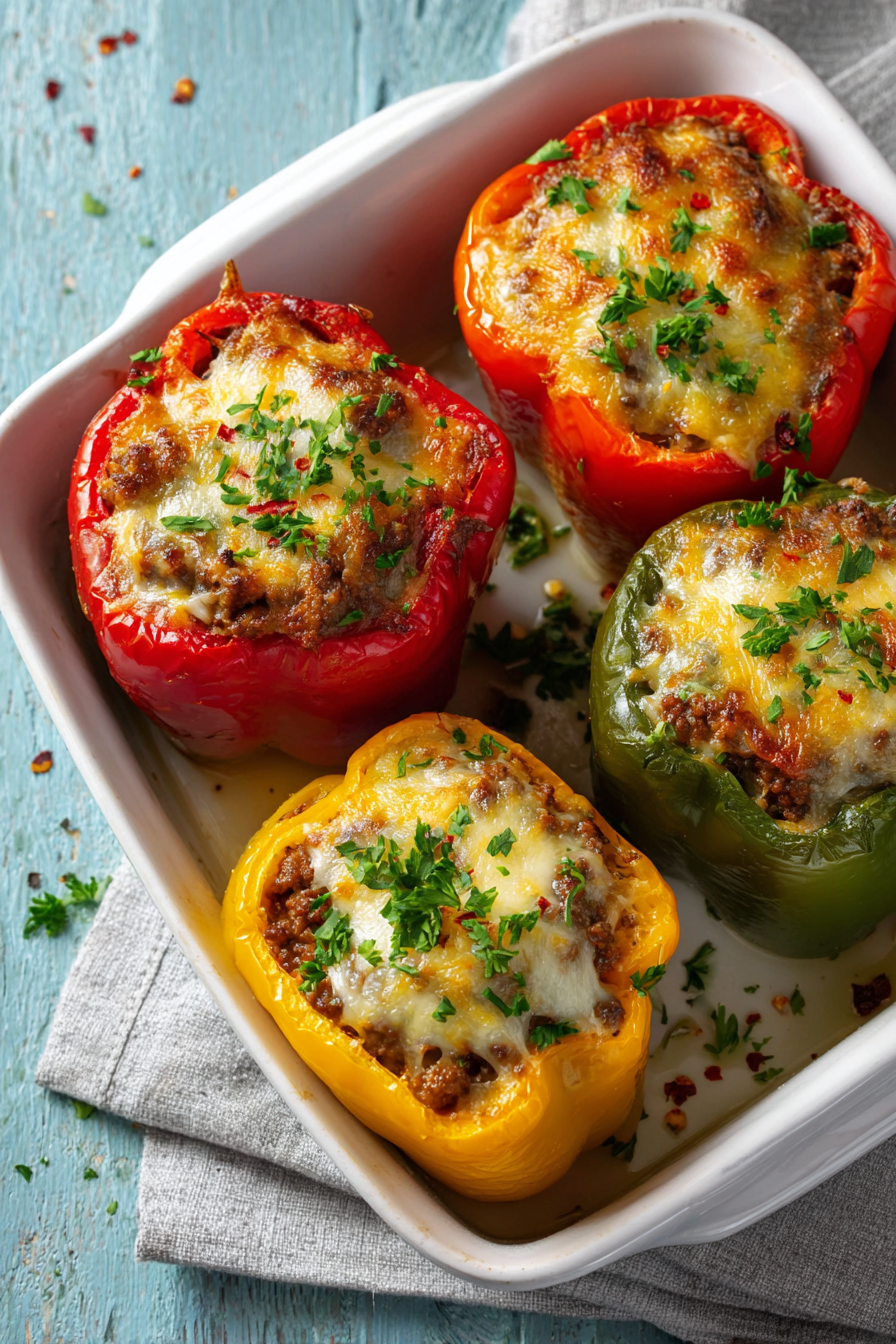 The Best Old-School Stuffed Bell Peppers