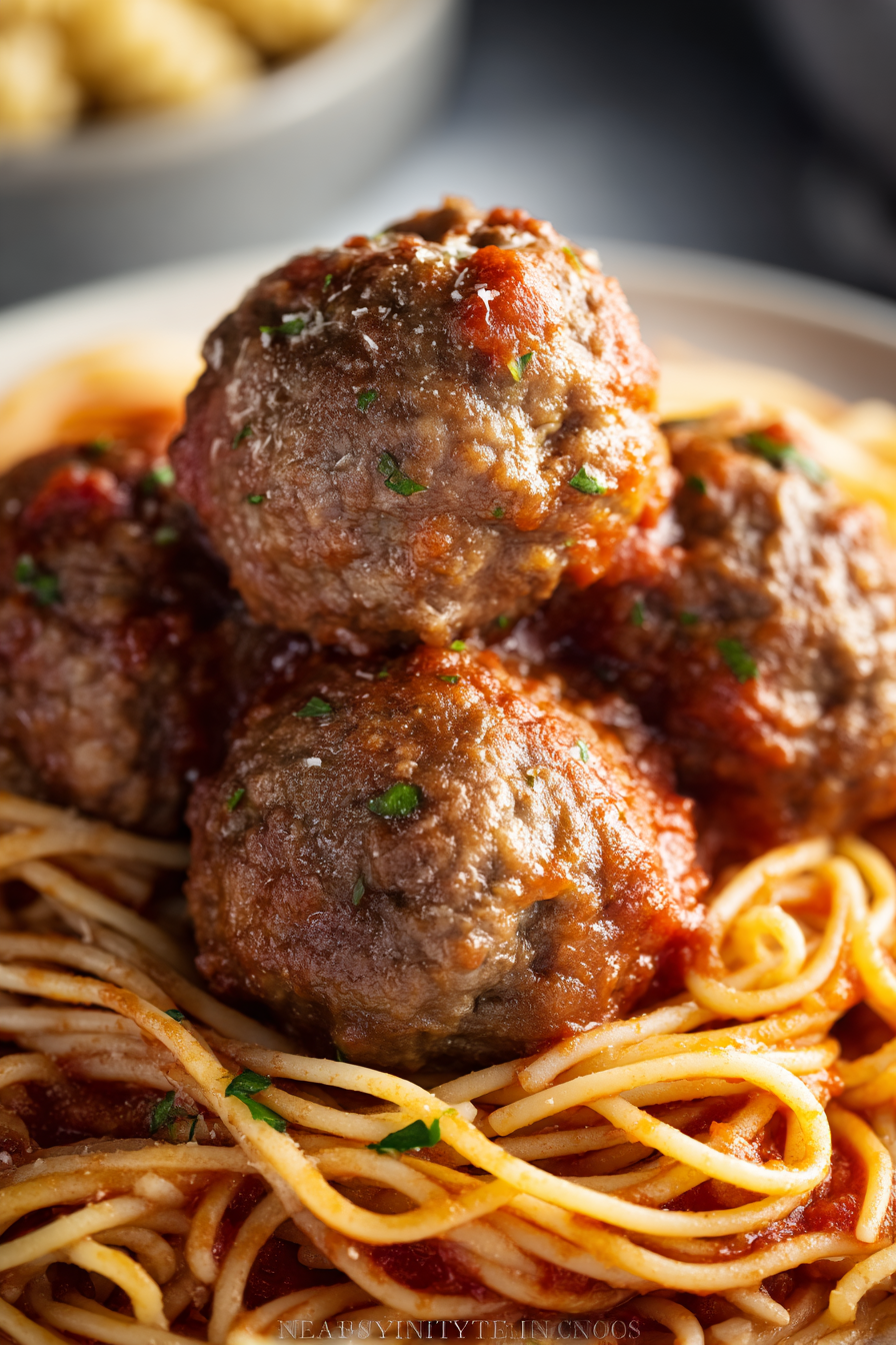 The Best Oven-Baked Meatballs Recipe 3