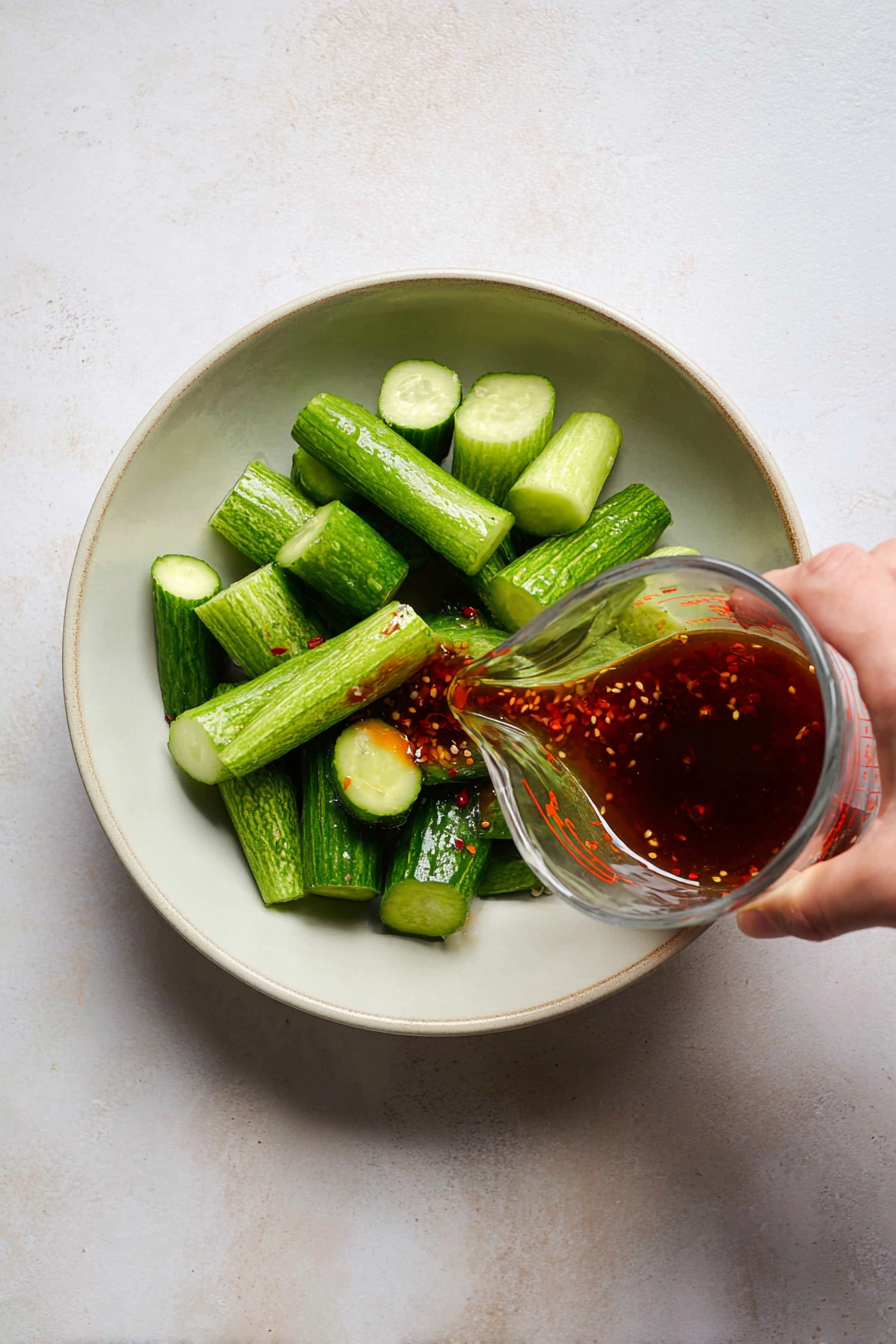 The Best Spicy Cucumber Salad