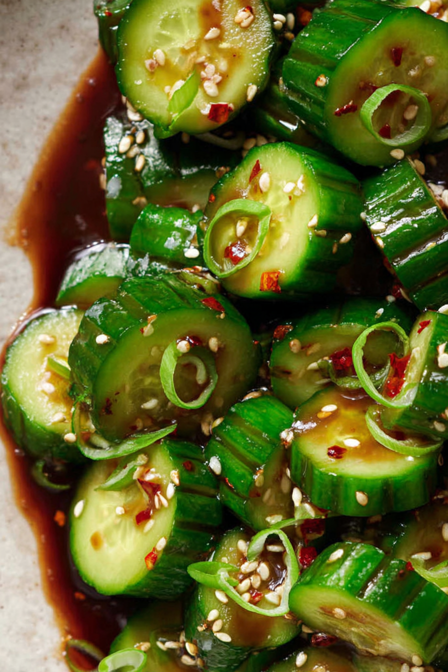 The Best Spicy Cucumber Salad
