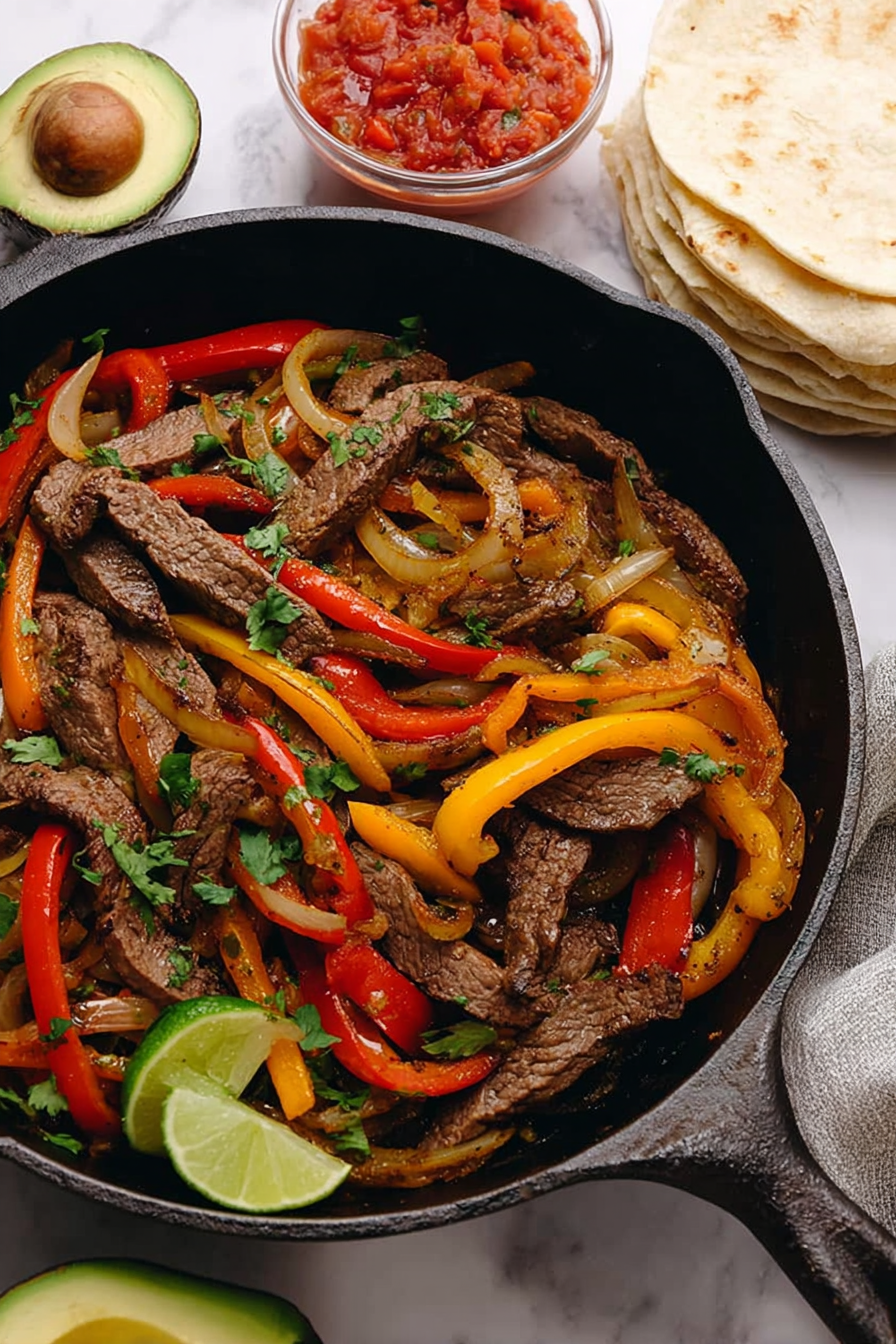 The Perfect Juicy Steak Fajitas Recipe The Perfect Juicy Steak Fajitas Recipe
