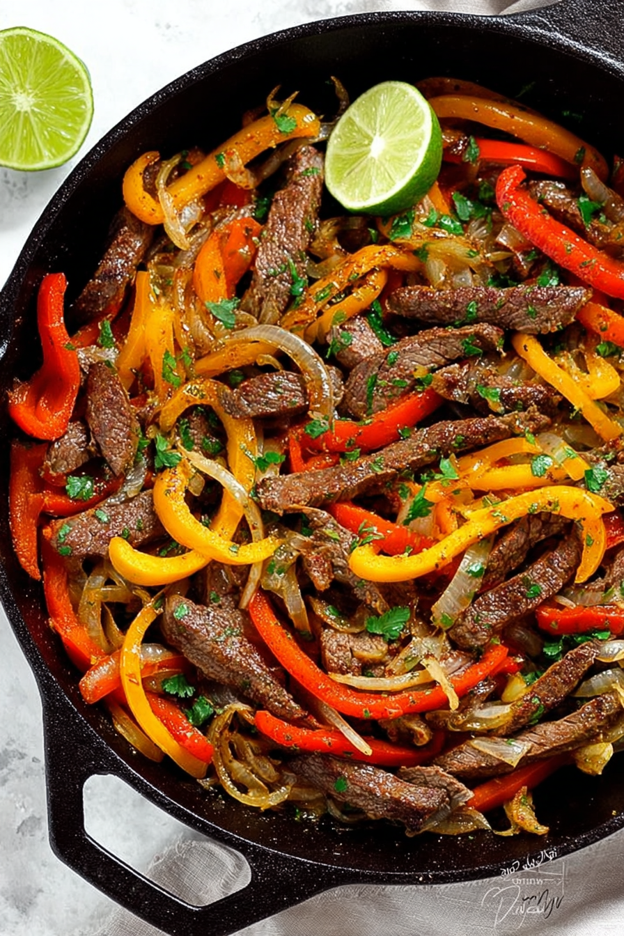 The Perfect Juicy Steak Fajitas Recipe The Perfect Juicy Steak Fajitas Recipe