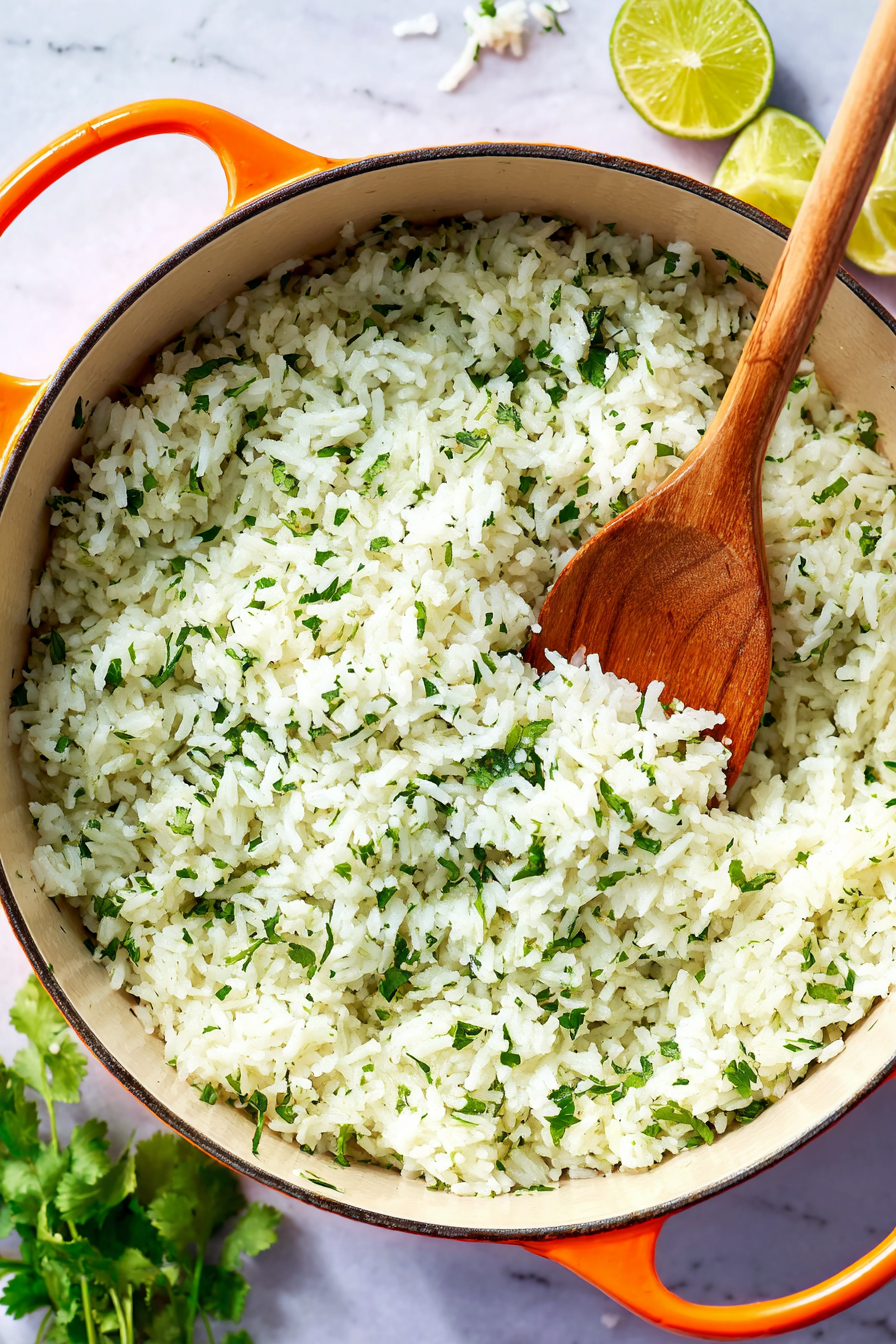 The Perfect Restaurant-Style Cilantro Lime Rice