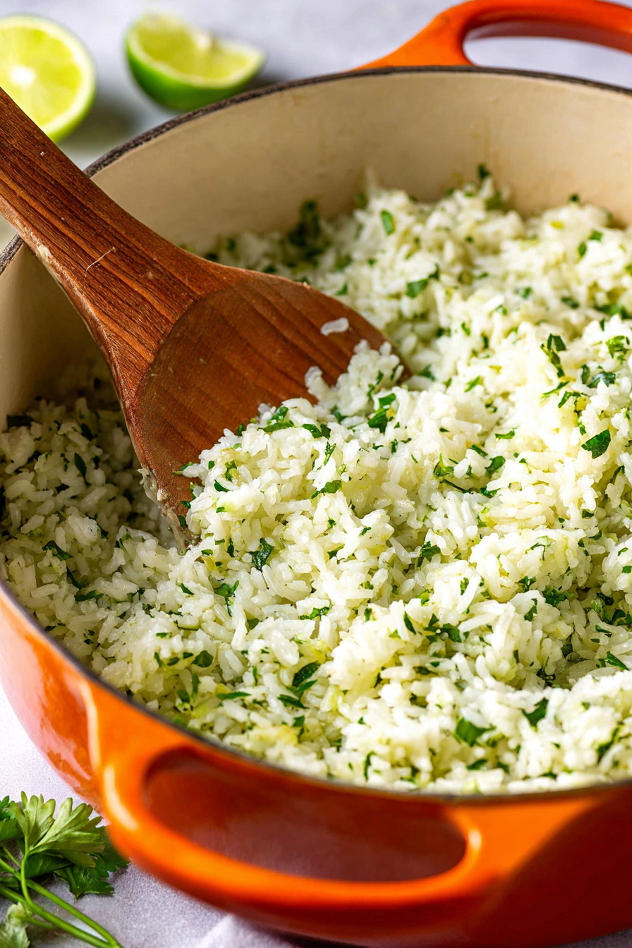 The Perfect Restaurant-Style Cilantro Lime Rice The Perfect Restaurant-Style Cilantro Lime Rice