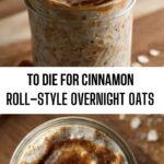 To Die For Cinnamon Roll–Style Overnight Oats To Die For Cinnamon Roll–Style Overnight Oats