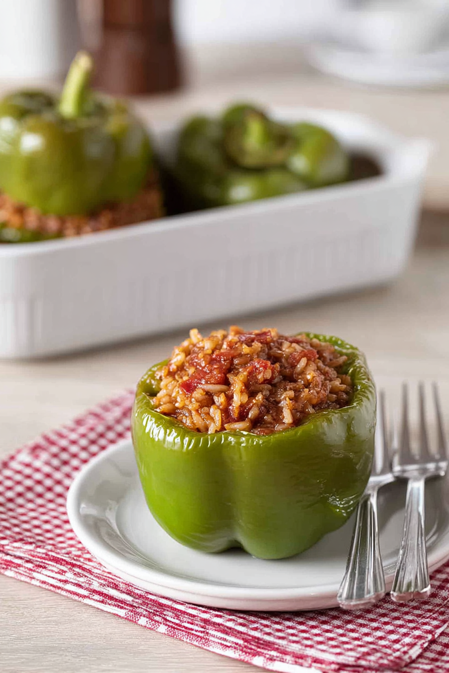 Traditional Stuffed Bell Peppers Recipe