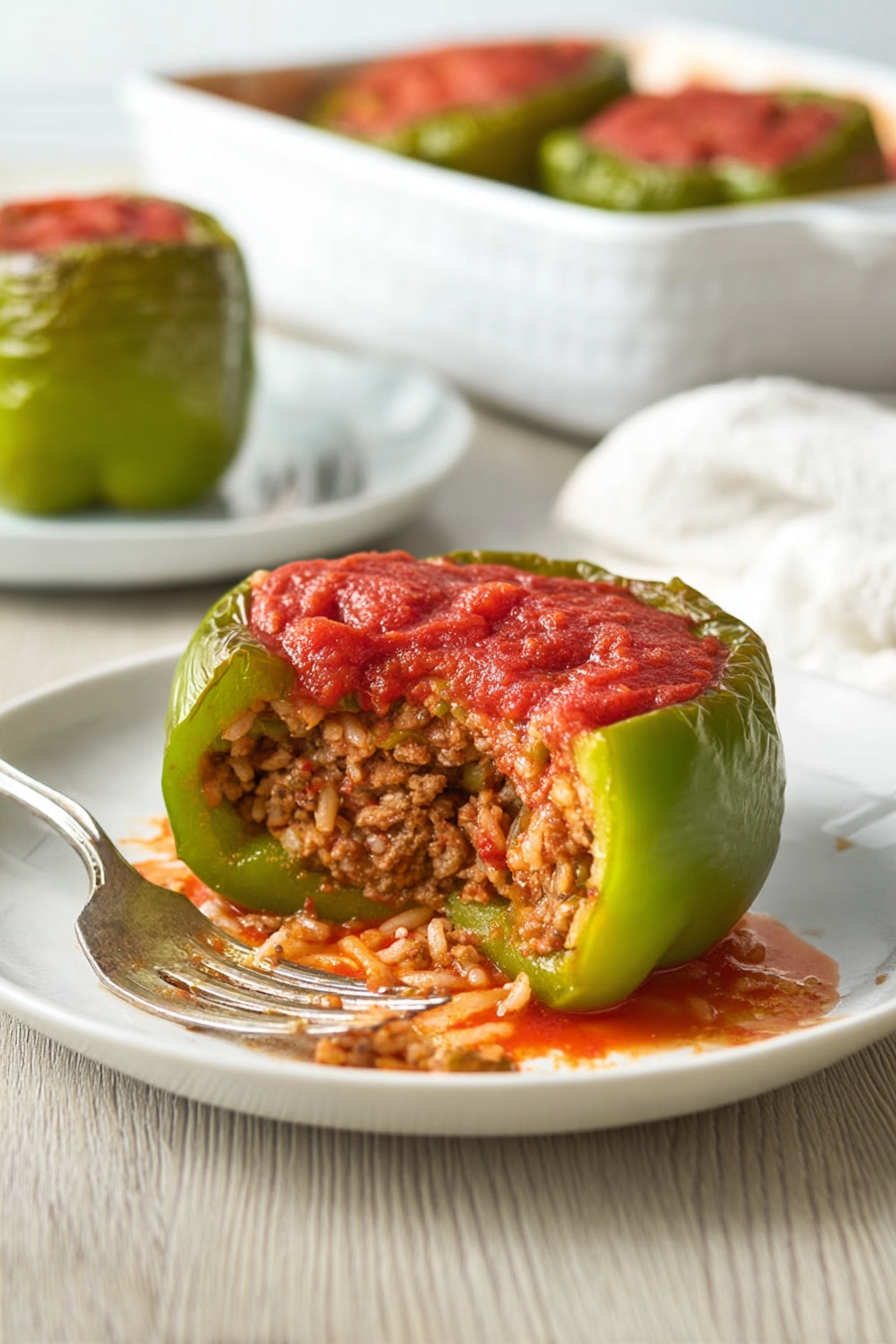 Traditional Stuffed Bell Peppers Recipe