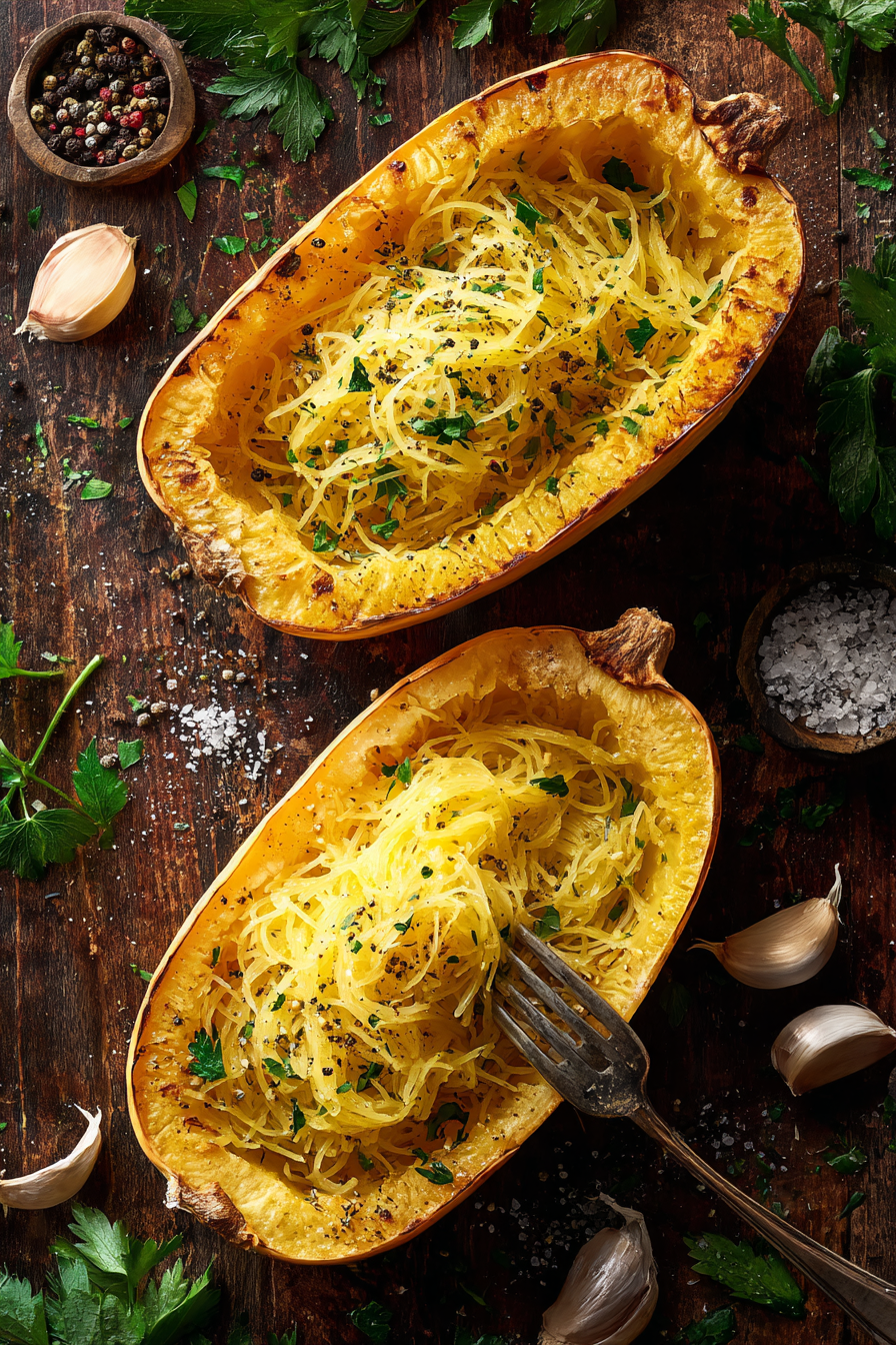 Yummy Oven-Roasted Spaghetti Squash 3