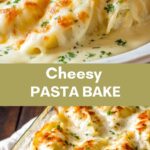 Cheesy Chicken Alfredo Stuffed Shells