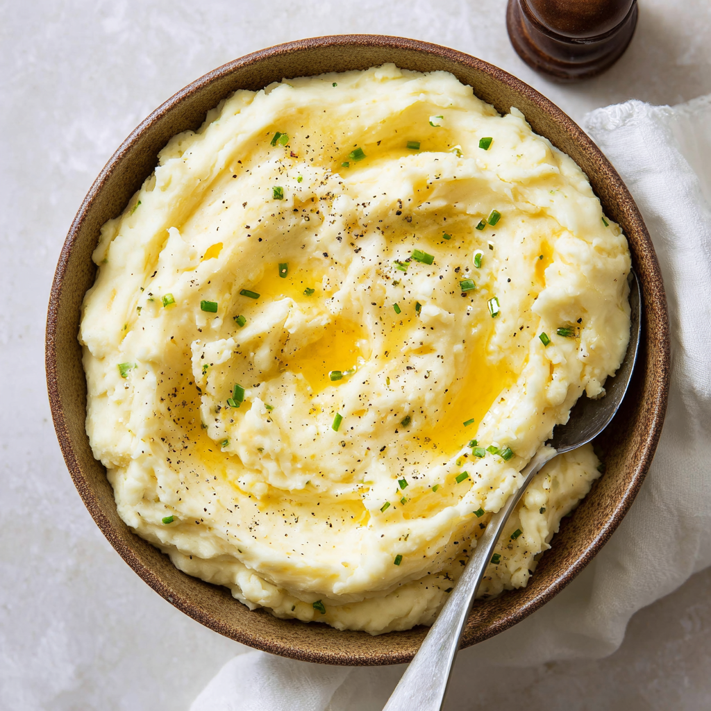 Classic Creamy Mashed Potatoes Recipe