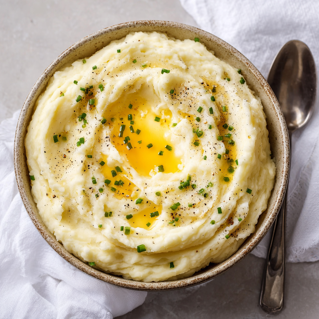 Classic Creamy Mashed Potatoes Recipe
