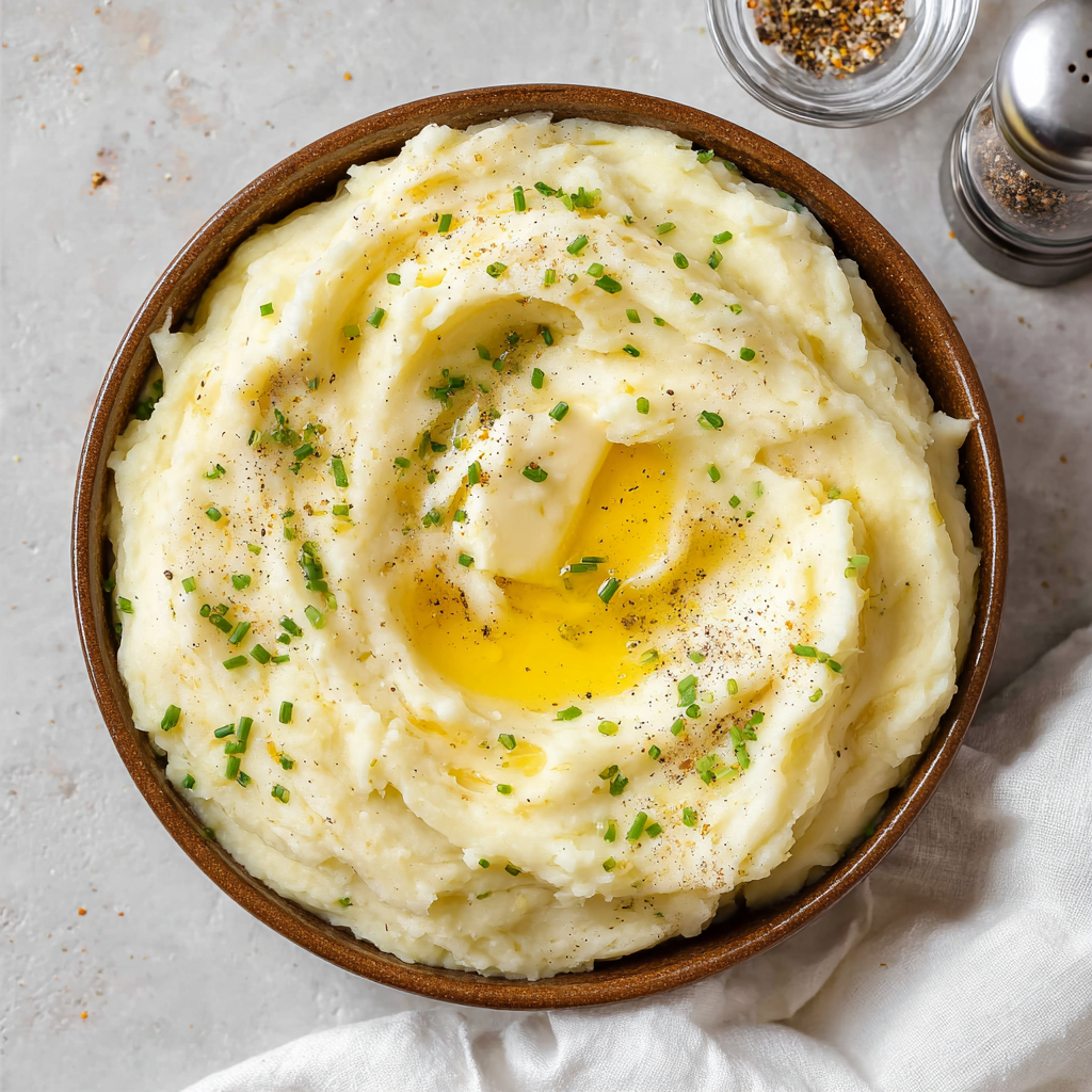 Classic Creamy Mashed Potatoes Recipe