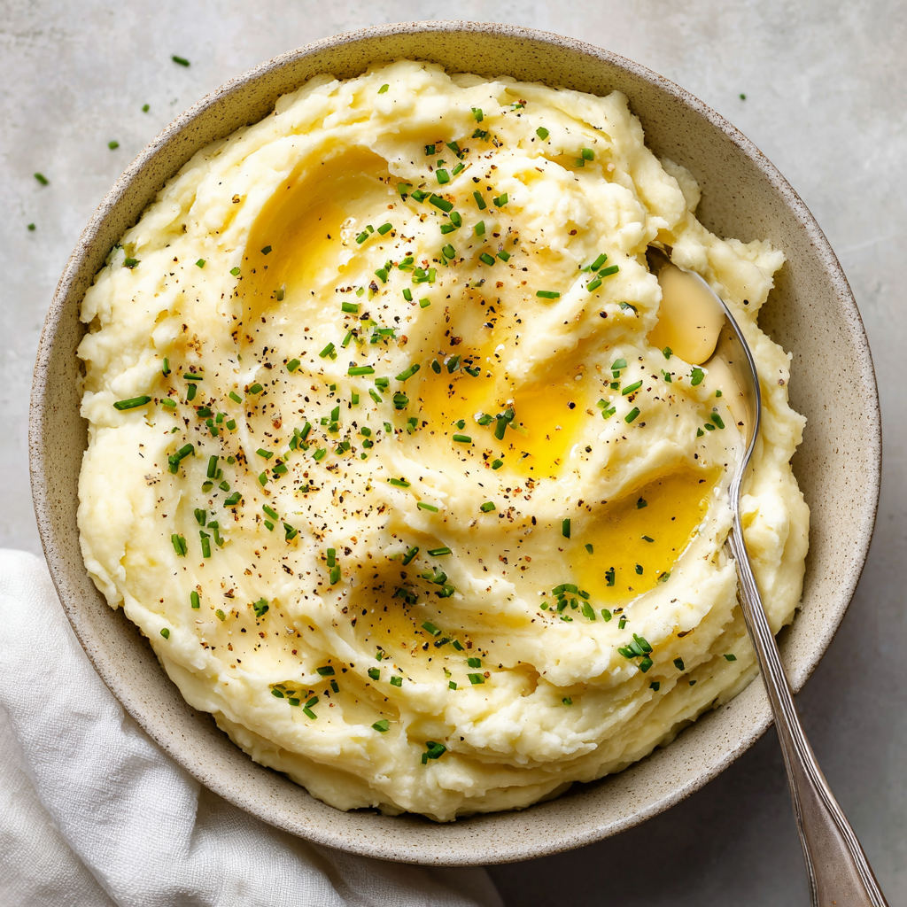 Classic Creamy Mashed Potatoes Recipe