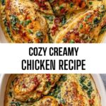 Creamy Oven-Baked Tuscan Chicken Dinner