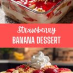Easy No-Bake Strawberry Banana Pudding