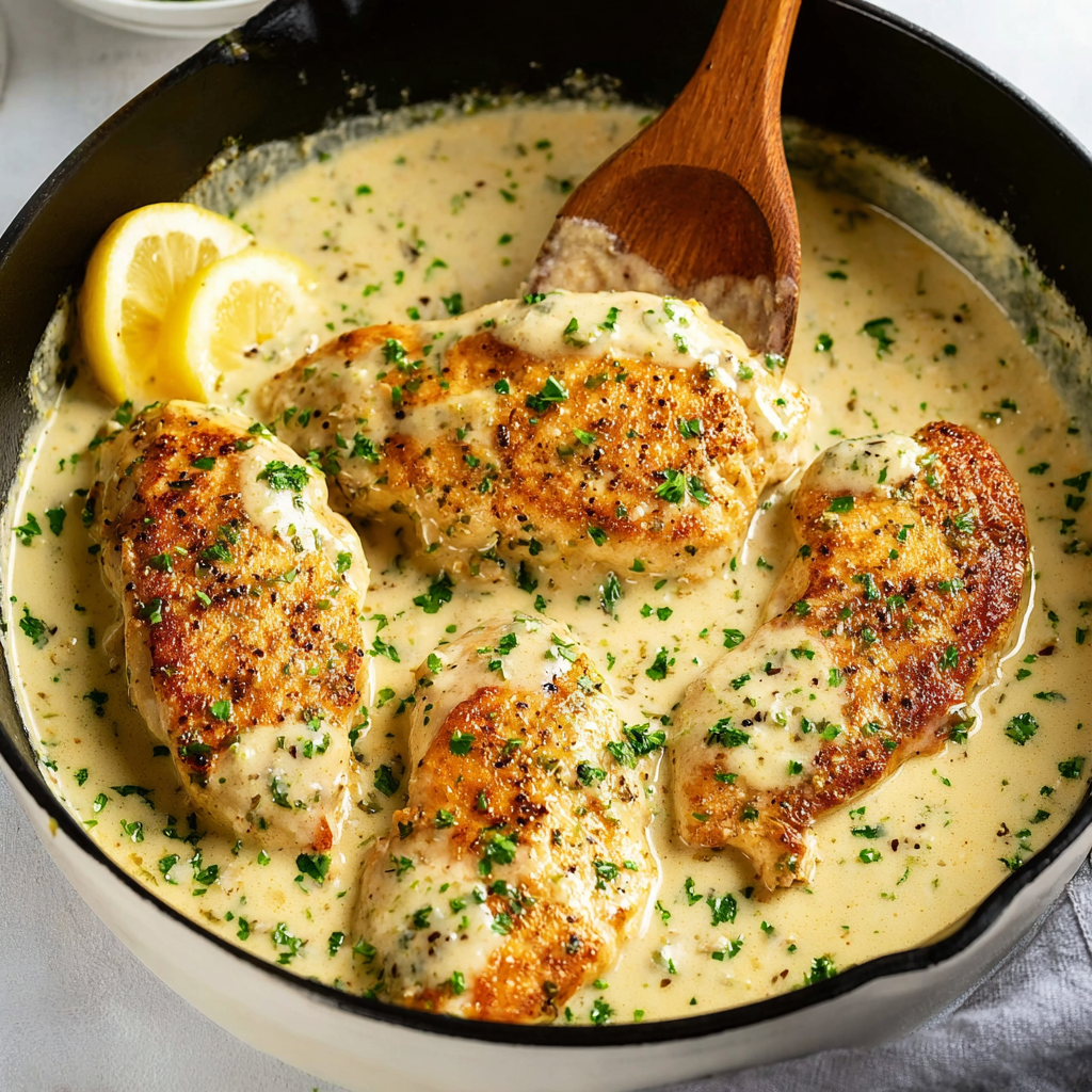 Creamy Herb Chicken Skillet