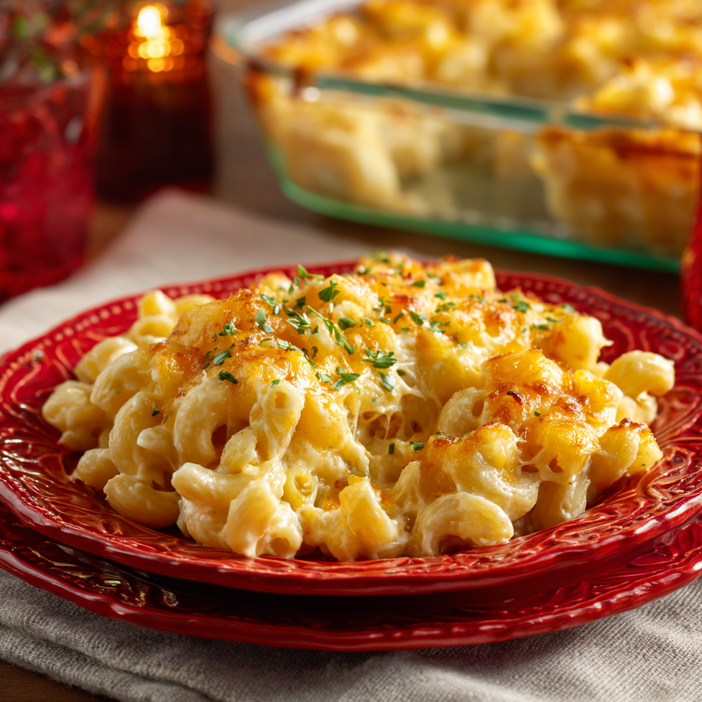 Creamy Oven-Baked Mac and Cheese