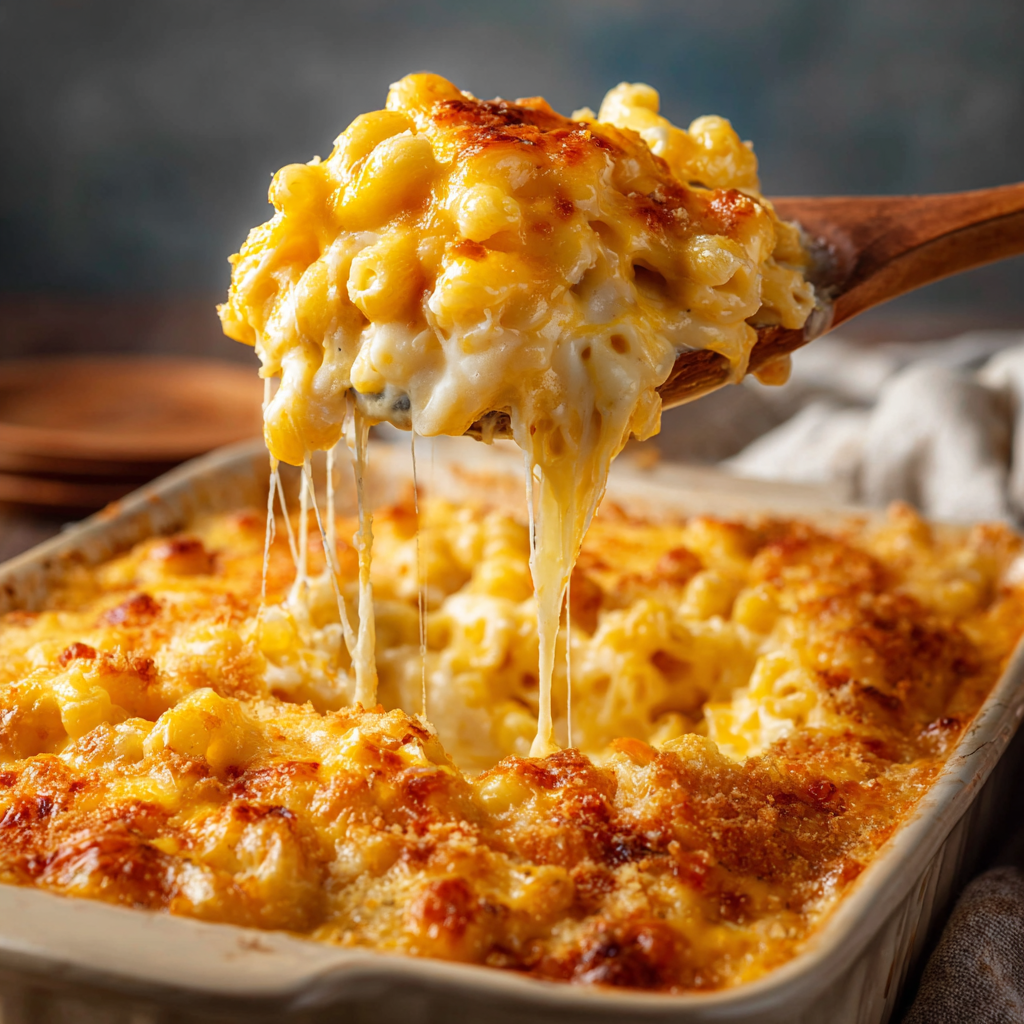 Creamy Oven-Baked Mac and Cheese