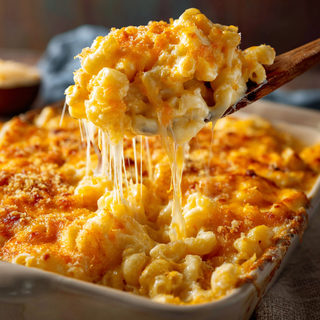 Creamy Oven-Baked Mac and Cheese