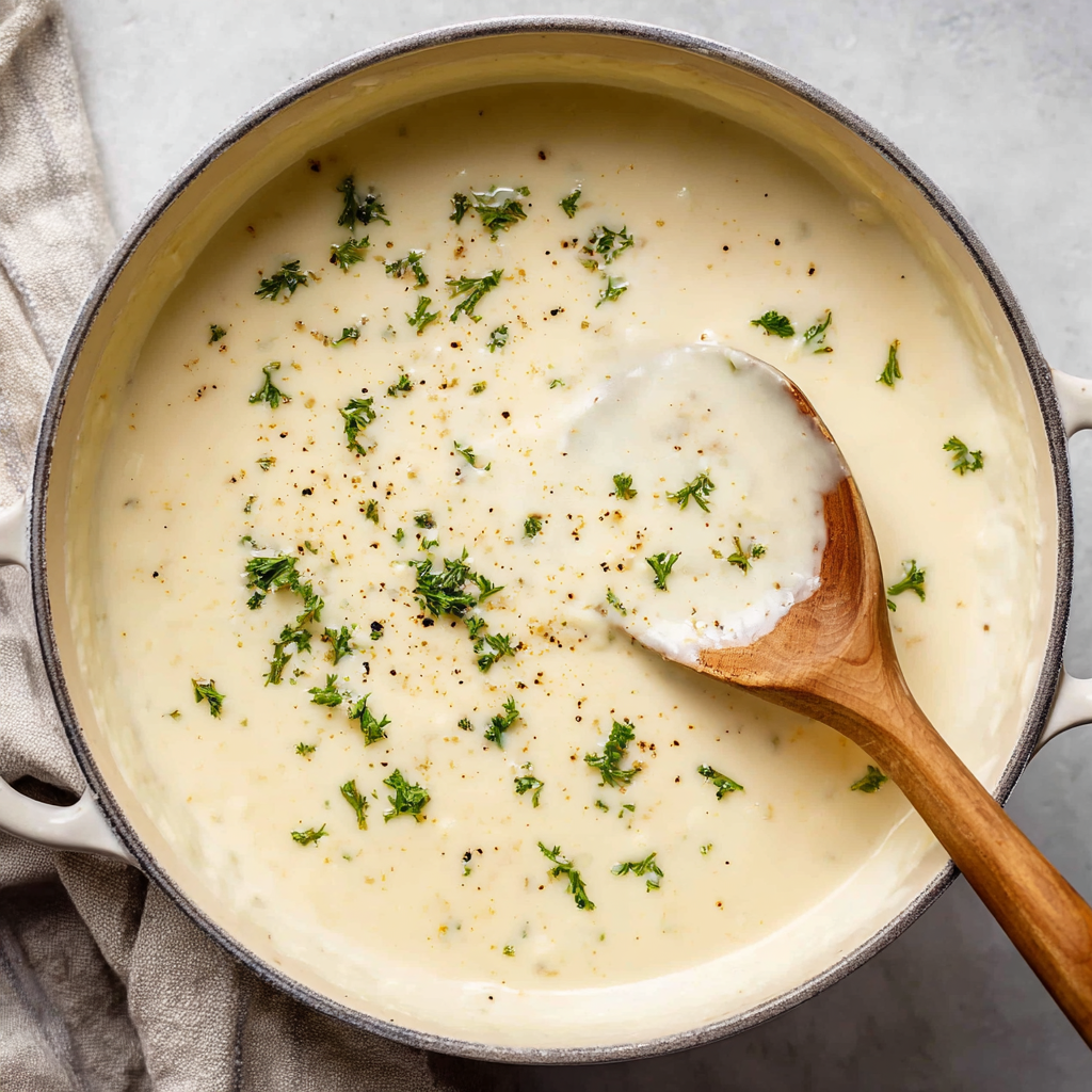 Homemade Alfredo Sauce Recipe