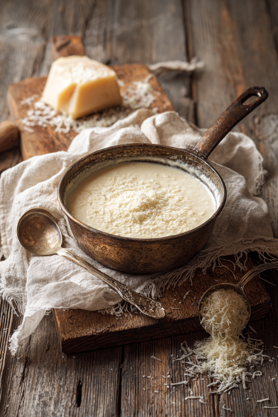 Homemade Alfredo Sauce with Heavy Cream Homemade Alfredo Sauce with Heavy Cream