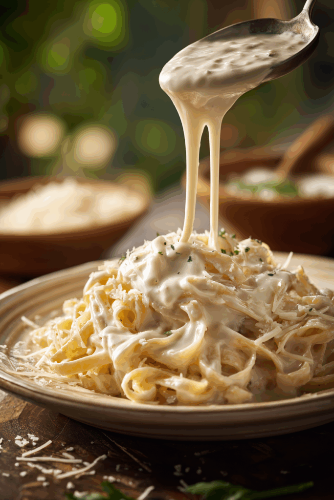 Homemade Alfredo Sauce with Heavy Cream Homemade Alfredo Sauce with Heavy Cream