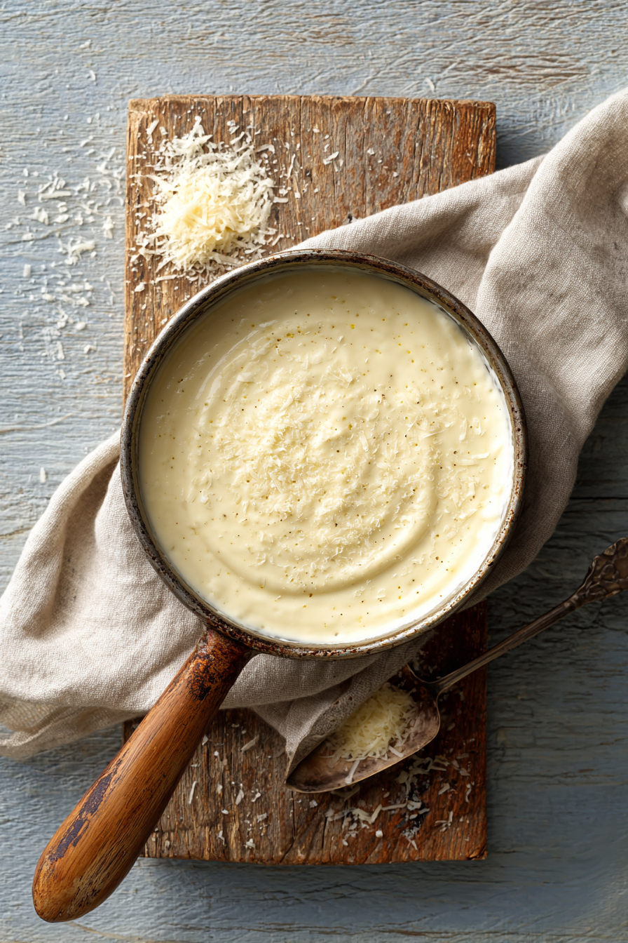 Homemade Alfredo Sauce with Heavy Cream Homemade Alfredo Sauce with Heavy Cream