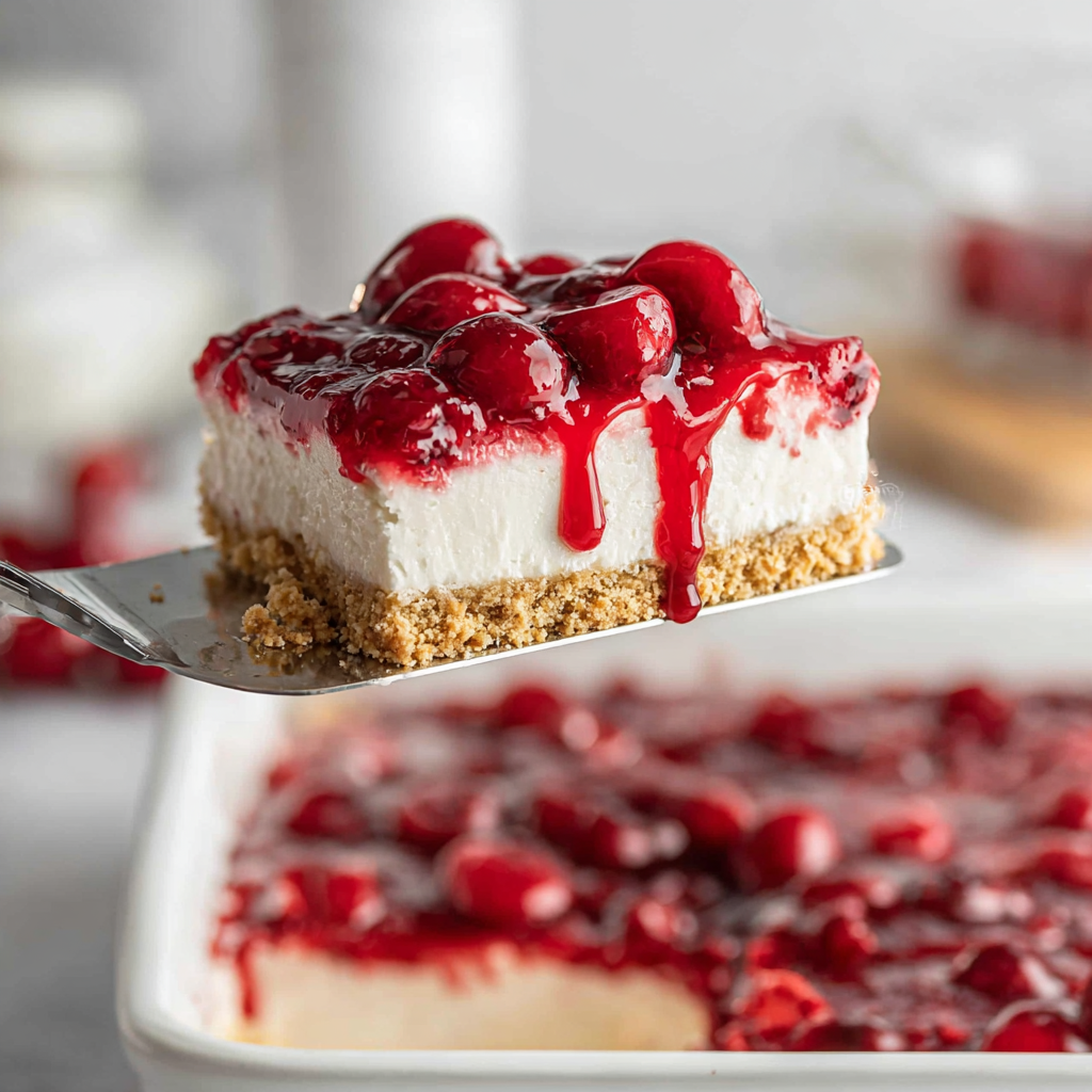 Simple Cherry Delight Dessert