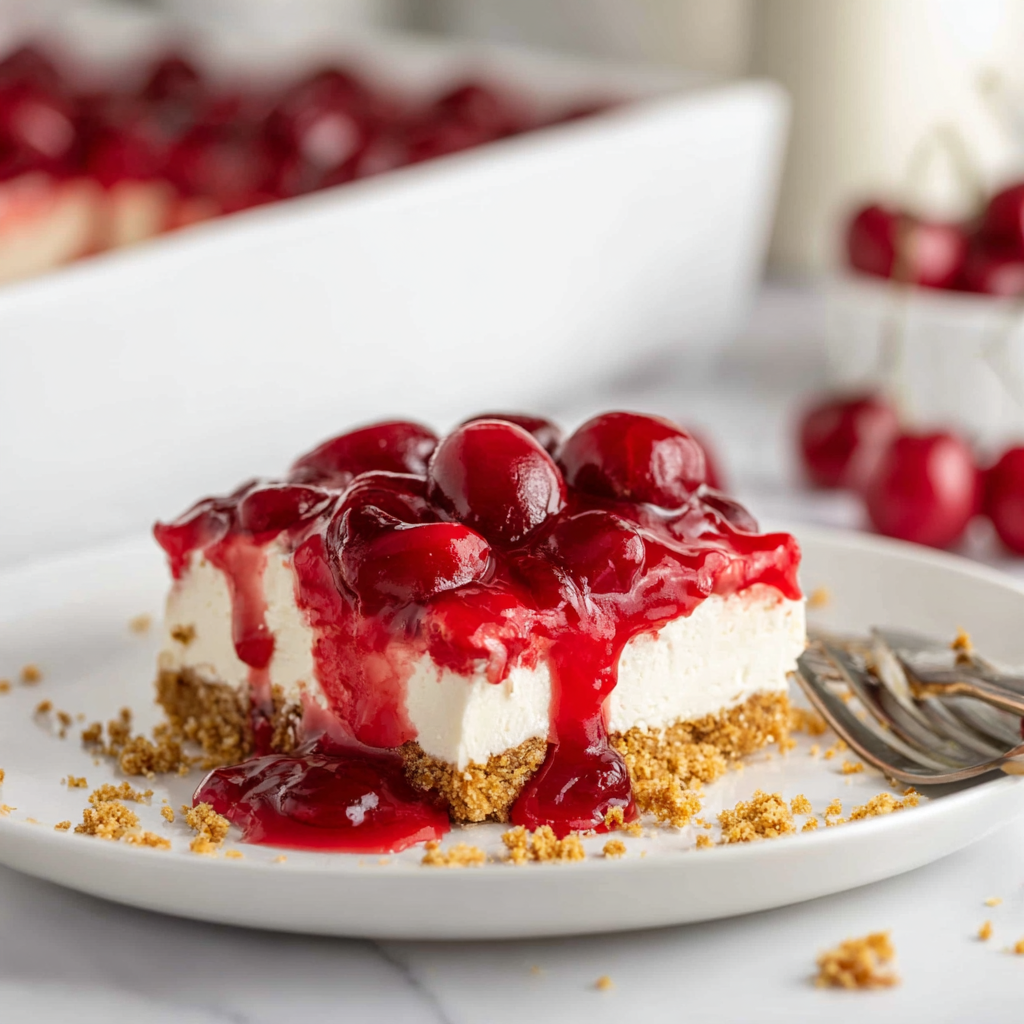 Simple Cherry Delight Dessert