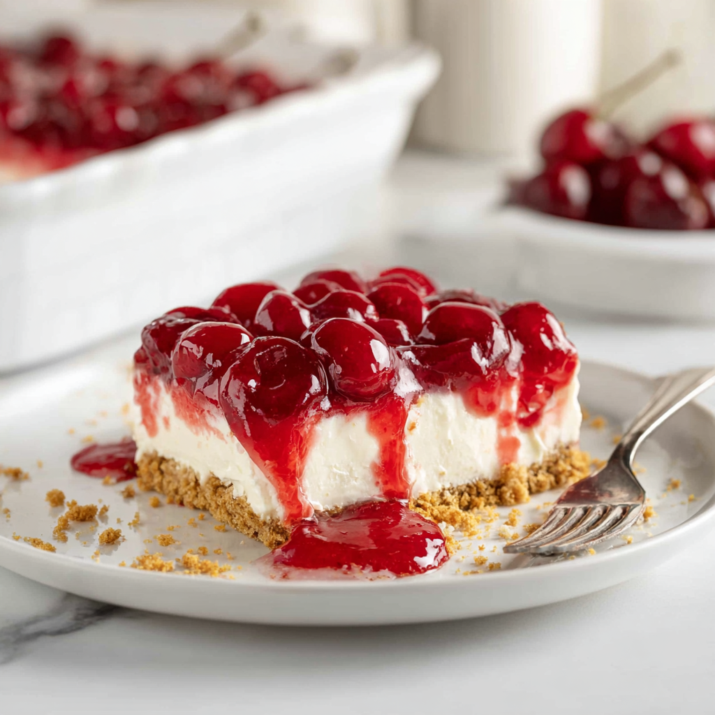 Simple Cherry Delight Dessert