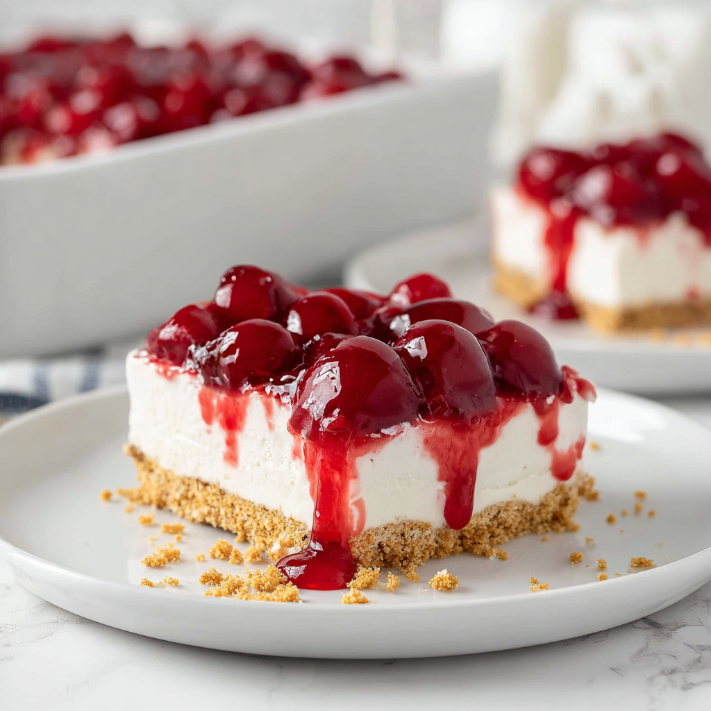Simple Cherry Delight Dessert