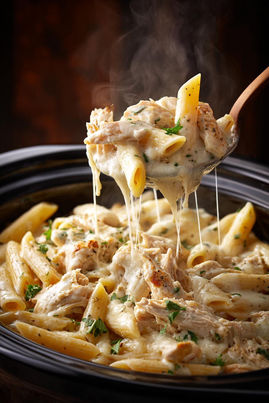 Slow Cooker Chicken Alfredo Recipe You'll Make Again Slow Cooker Chicken Alfredo Recipe You'll Make Again