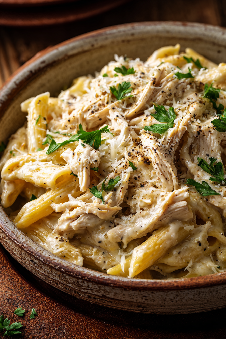 Slow Cooker Chicken Alfredo Recipe You'll Make Again Slow Cooker Chicken Alfredo Recipe You'll Make Again