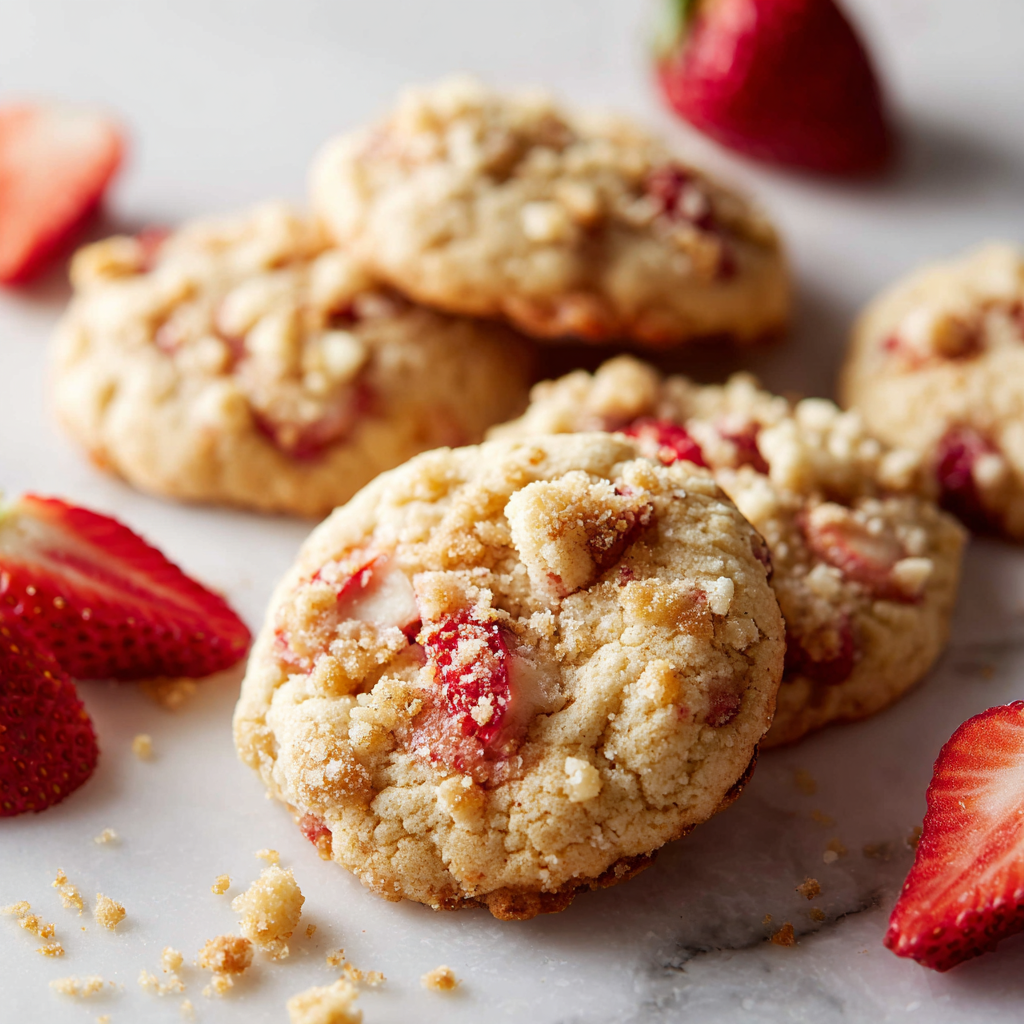 The Perfect Strawberry Shortcake Cookies Recipe