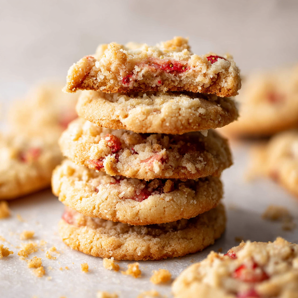 The Perfect Strawberry Shortcake Cookies Recipe