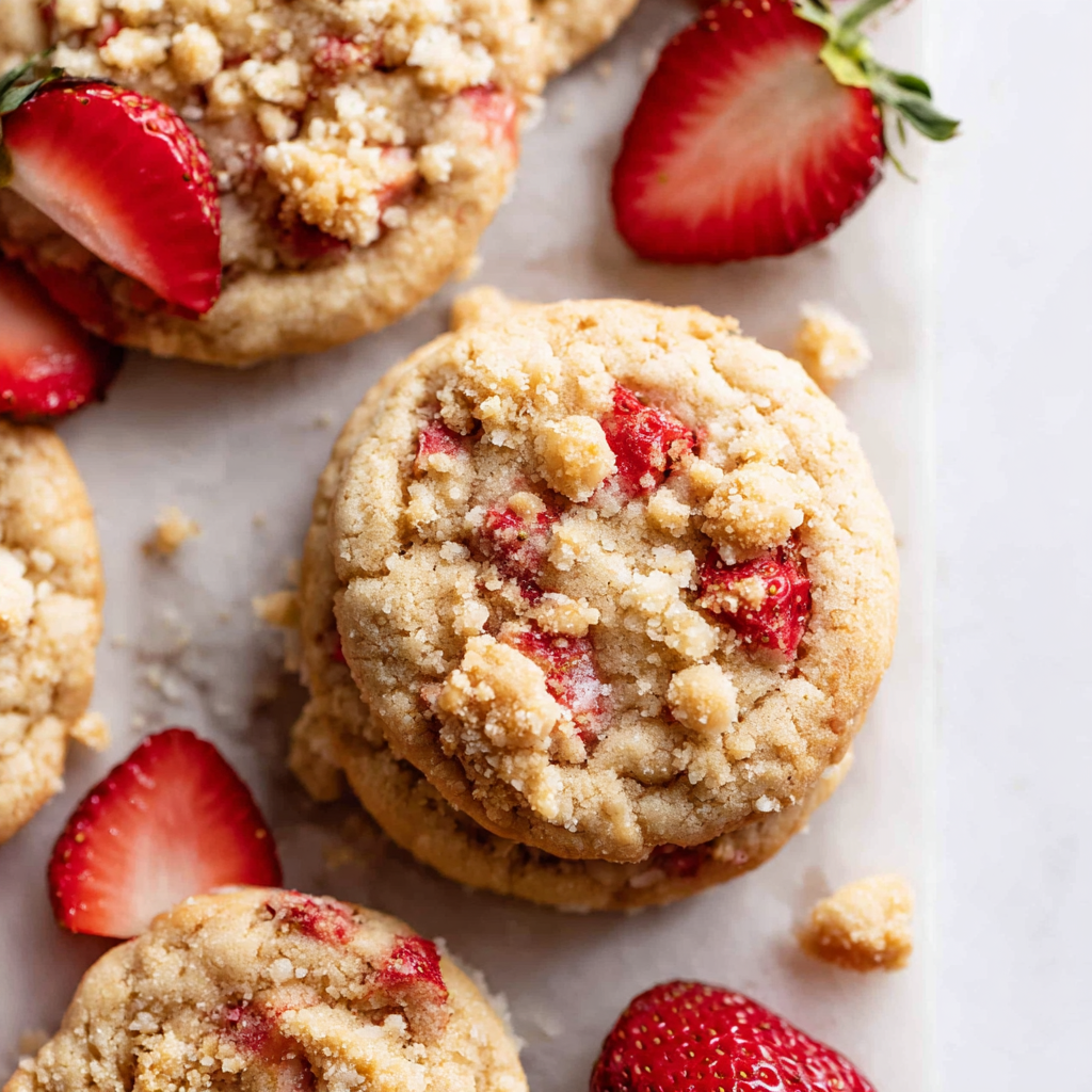 The Perfect Strawberry Shortcake Cookies Recipe
