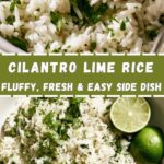 How To Make Cilantro Lime Rice How To Make Cilantro Lime Rice