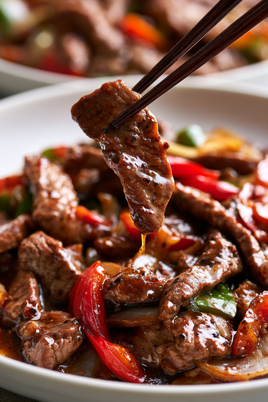 The Ultimate Black Pepper Beef Stir-Fry The Ultimate Black Pepper Beef Stir-Fry