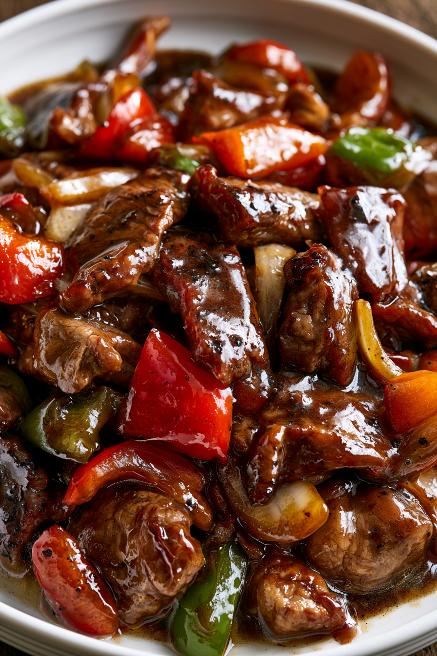The Ultimate Black Pepper Beef Stir-Fry The Ultimate Black Pepper Beef Stir-Fry