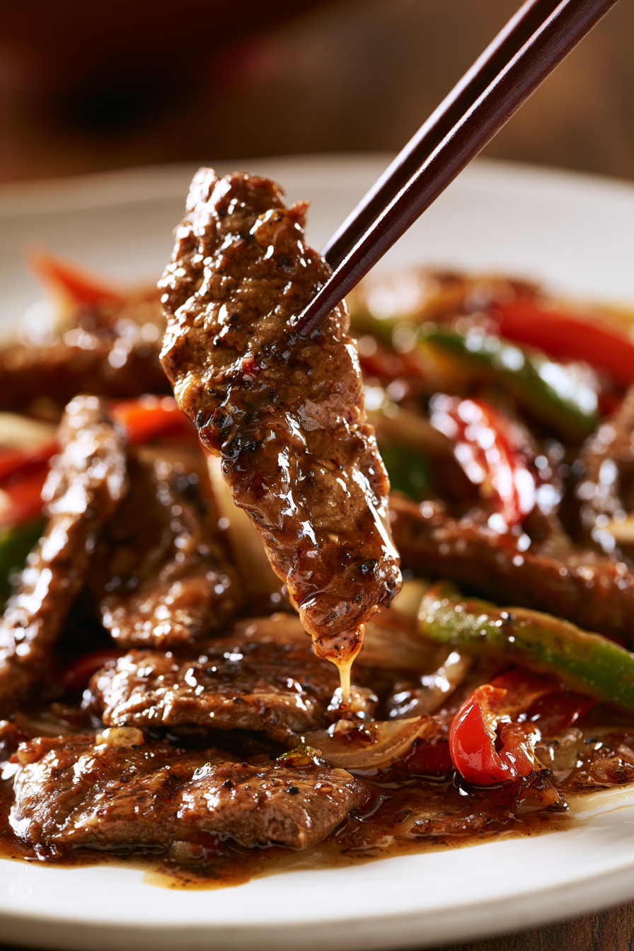 The Ultimate Black Pepper Beef Stir-Fry The Ultimate Black Pepper Beef Stir-Fry